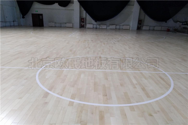 北京房山區(qū)燕山體育館木地板項(xiàng)目
