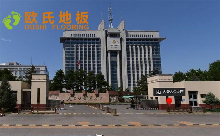 內蒙古公安廳乒乓球室木地板項目