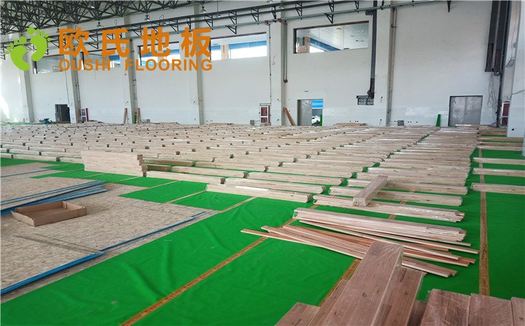 內蒙通遼市霍林郭勒市全民健身活動中心木地板