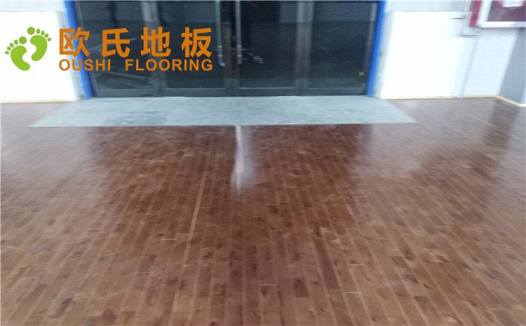 安徽省懷寧縣新明源電力有限公司羽毛球館木地板