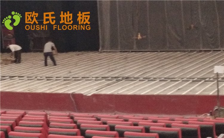河北唐山師范學(xué)院舞臺木地板