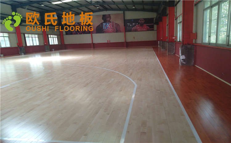 湖南長(zhǎng)沙市雨花區(qū)78號(hào)球館木地板圖片