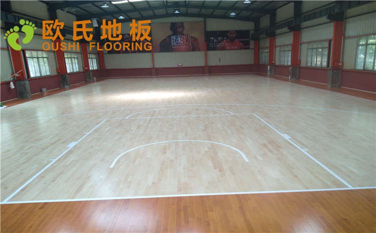 湖南長(zhǎng)沙市雨花區(qū)78號(hào)球館木地板圖片